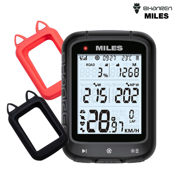 샤런 마일즈 GPS 자전거 속도계 추정파워미터 측정 케이던스 블루투스 ANT+